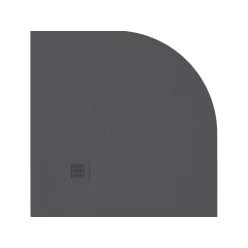 Angular Slate Negro íves zuhanytálca_70X70