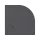Angular Slate Negro íves zuhanytálca_70X70