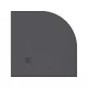 Angular Slate Negro íves zuhanytálca_70X70