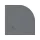 Angular Slate Antracita íves zuhanytálca_80x80
