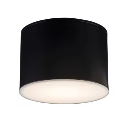 ANTIGO 1174 SUWA Hengeres Mennyezeti Lámpa Fekete GX53 IP20