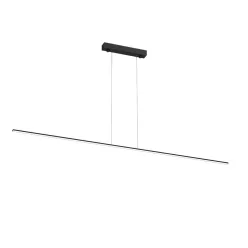   ANTIGO 5000 SLIM Modern Led Függesztett Lámpa Fekete LED IP20
