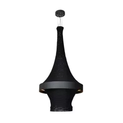   ANTIGO 5033 DOTA Modern Led Függesztett Lámpa Fekete E27, LED IP20