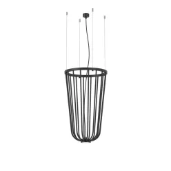   ANTIGO 5147 MOON Modern Led Függesztett Lámpa Fekete GX53 IP20