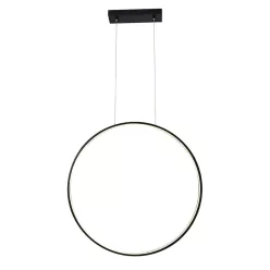   ANTIGO 5312 AGARO Modern Led Függesztett Lámpa Fekete LED IP20