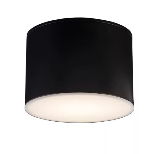 ANTIGO 8052 SUWA Hengeres Mennyezeti Lámpa Fekete GX53 IP44