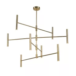   ANTIGO 8392 LIVI Modern Led Függesztett Lámpa Fényes Sárgaréz G9 IP20