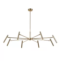   ANTIGO 8394 LIVO Modern Led Függesztett Lámpa Fényes Sárgaréz G9 IP20