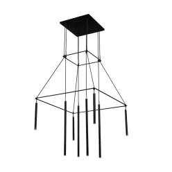 ANTIGO 9010 ALHA Modern Függesztett Lámpa Fekete G9 IP20