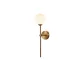 UNIVERSO Fali lámpa 1xG9 max.10w 230x380mm IP20 Óarany 5év