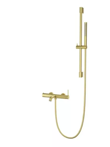 AREZZO design NOVA kádcsaptelep szett, szálcsiszolt arany