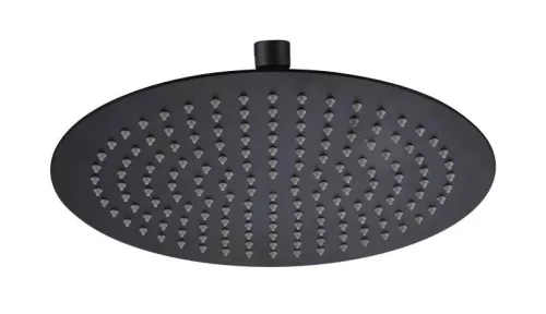 AREZZO design Slim Round 30 cm kerek esőztető matt fekete AR-3002MB
