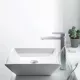 AREZZO design CUBEFIELD magasított mosdócsaptelep, króm