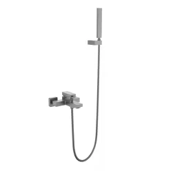 AREZZO design CUBEFIELD kádcsaptelep szett, gun metal