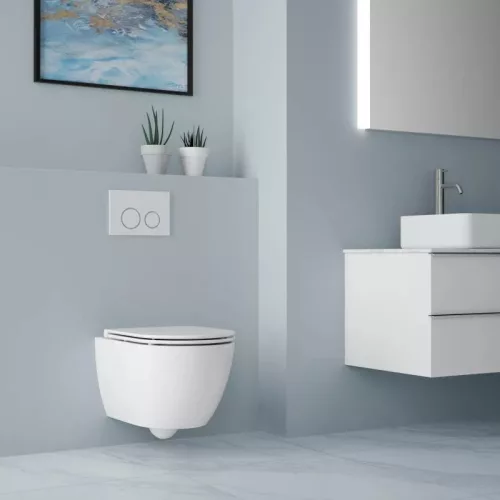 AREZZO design ARIZONA Vortex Rimless függesztett wc