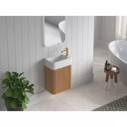   AREZZO design SORELLA 45 cm-es Fürdőszoba alsószekrény 1 ajtó, tölgy