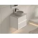AREZZO design SAVONA 60 cm-es Fürdőszoba alsószekrény 2 fiók, matt fehér