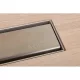 AREZZO design 900 mm-es rozsdamentes acél folyóka Steel ráccsal AR-900