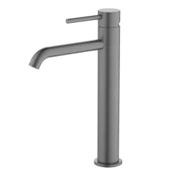 AREZZO design ASTRO magasított mosdócsaptelep, gun metal
