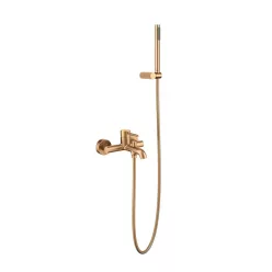 AREZZO design ASTRO kádcsaptelep szett, szálcsiszolt bronz