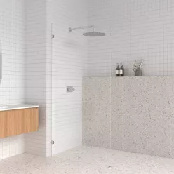   AREZZO design CLEAR walk-in zuhanyfal BAL, átlátszó 1000x2000
