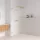 AREZZO design CLEAR walk-in zuhanyfal BAL, bordázott 1000x2000