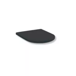   AREZZO design ARIZONA Slim Soft Close lecsapódásgátlós WC tető FEKETE AR-ASCSLIMB