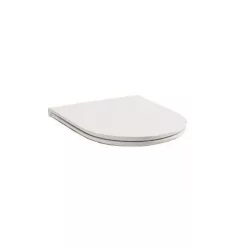   AREZZO design ARIZONA Slim Soft Close lecsapódásgátló WC tető matt fehér