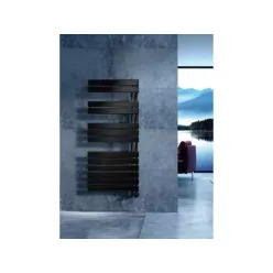   AREZZO design HORIZONT BLACK 1355x550 törölközőszárítós radiátor AR-HB13555