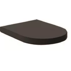 AREZZO design INDIANA soft close wc tető fekete AR-ISCB