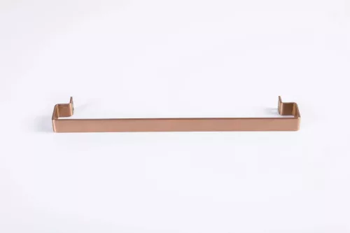AREZZO design tartókar STONELINE radiátorhoz, szálcsiszolt rozé arany