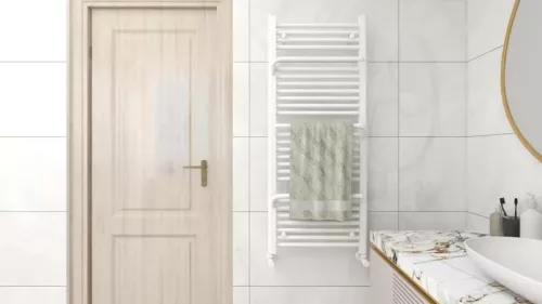 AREZZO design SMART WHITE 1200x500 törölközőszárítós radiátor AR-SM12050W