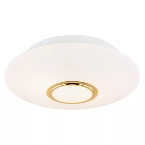 ARGON 1030 CHICAGO Ufo Lámpa Sárgaréz, Opál Szőnyeg E27 IP20