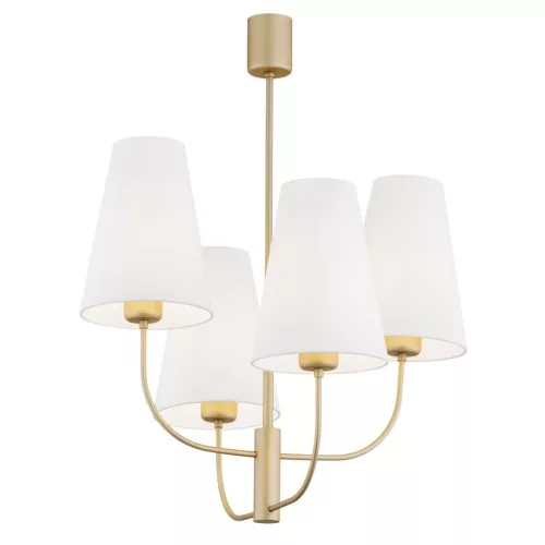 ARGON 1821 SAFIANO Modern Csillár Fehér, Arany E27 IP20