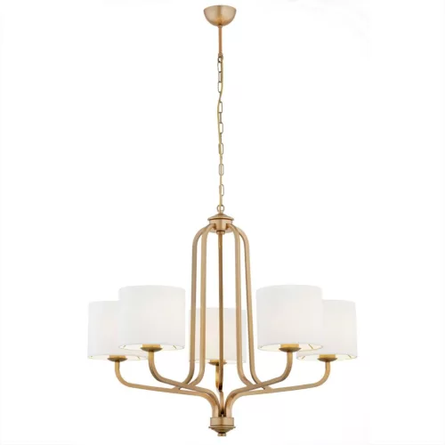 ARGON 2172 MARANELLO Modern Csillár Fehér, Régi Arany E27 IP20