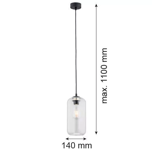 ARGON 4039 KALIMERA Egyágú Függesztett Lámpa Fém E27 IP20