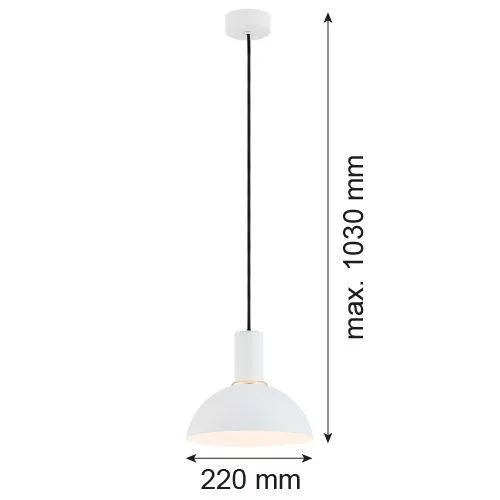 ARGON 4220 SINES Vintage Függesztett Lámpa E27 IP20