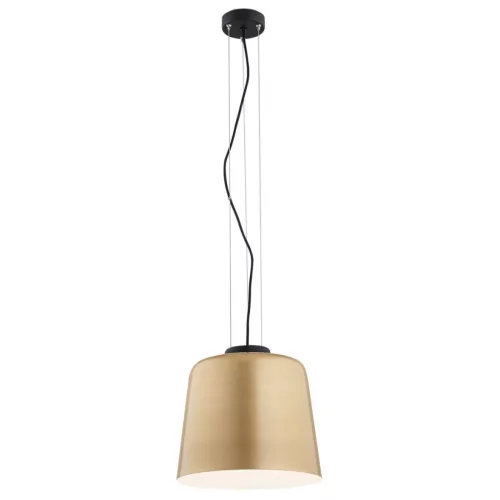 ARGON 4690 BERKLEY Glamour Függesztett Lámpa Fehér, Fekete, Arany E27 IP20