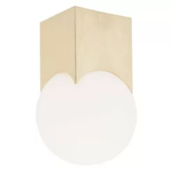   ARGON 4712 AUSTIN Modern Mennyezeti Lámpa Sárgaréz, Opál Szőnyeg E14 IP20