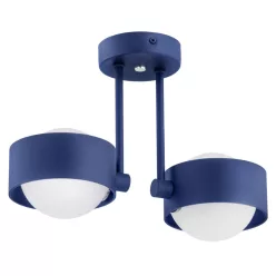   ARGON 7090 MASSIMO PLUS Modern Mennyezeti Lámpa Sötétkék, Opál Szőnyeg G9 IP44