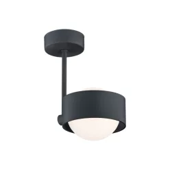   ARGON 8060 MASSIMO PLUS Modern Mennyezeti Lámpa Fekete, Opál Szőnyeg G9 IP44