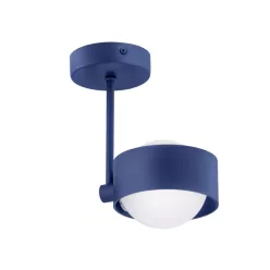   ARGON 8062 MASSIMO PLUS Modern Mennyezeti Lámpa Sötétkék, Opál Szőnyeg G9 IP44