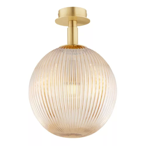 ARGON 8514 PALOMA Glamour Mennyezeti Lámpa Mézédes, Csiszolt Sárgaréz E27 IP20