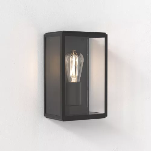 ASTRO LIGHTING 1095041 HOMEFIELD Klasszikus Kültéri Fali Lámpa Fekete Struktúra E27 IP44