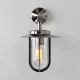 ASTRO LIGHTING 1096001 MONTPARNASSE Klasszikus Kültéri Fali Lámpa Nikkel, Átlátszó E27 IP44