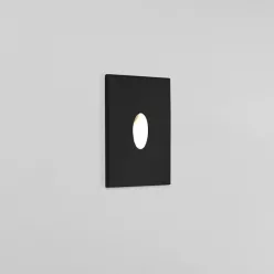   ASTRO LIGHTING 1175004 TANGO Kültéri Falba Építhető Lámpa Fekete LED
