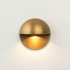   ASTRO LIGHTING 1338003 TIVOLI Klasszikus Kültéri Fali Lámpa Antik Sárgaréz LED IP65