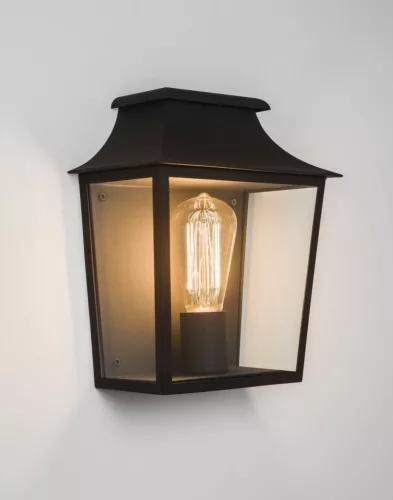 ASTRO LIGHTING 1340013 RICHMOND Klasszikus Kültéri Fali Lámpa Fekete Struktúra E27 IP44