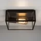 ASTRO LIGHTING 1353001 BRONTE Modern Kültéri Mennyezeti Lámpa Fekete, Átlátszó E27 IP23