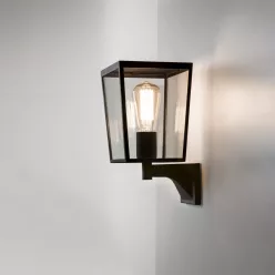   ASTRO LIGHTING 1366002 FARRINGDON Klasszikus Kültéri Fali Lámpa Fekete E27 IP44